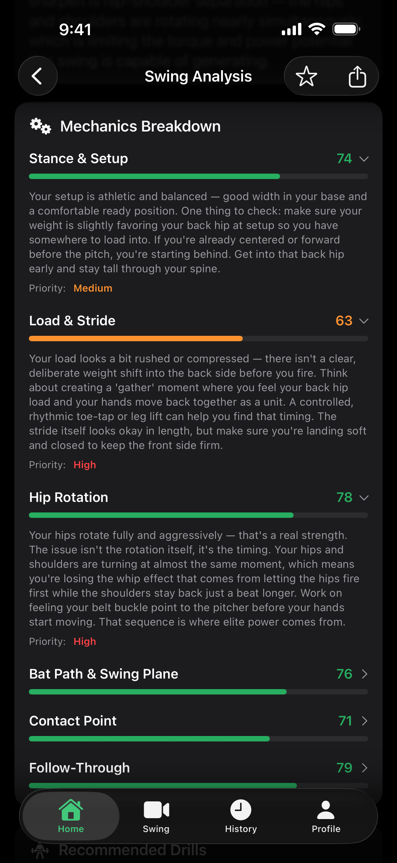 Mechanics breakdown